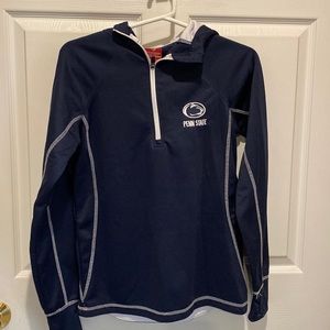 Penn state navy quarter zip hoodie